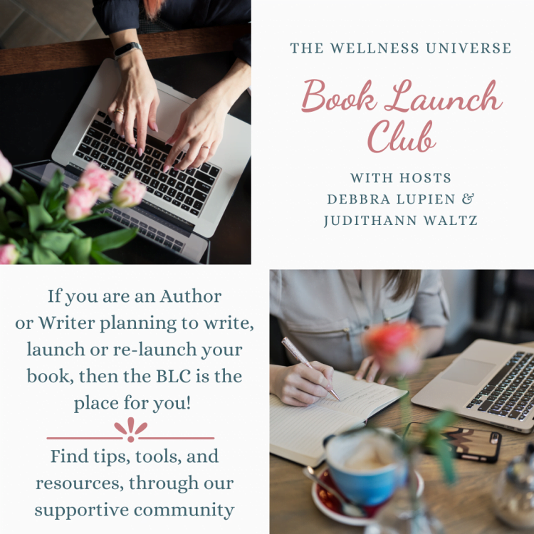 Just listed in The Lounge ~ The Wellness Universe welcomes you to our monthly Book Launch Club webin