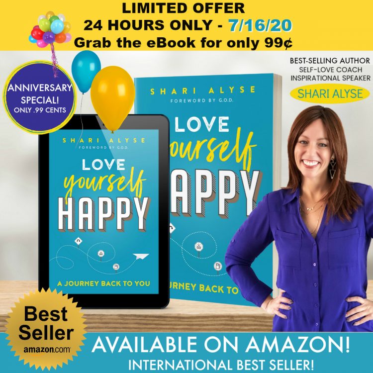 OMG! 1 year ago today I published my book, Love Yourself Happy, which quickly became an internationa