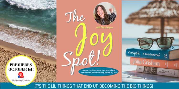 As a Joy Expert, I’m often asked what brings me joy? So I decided that I’m going to take