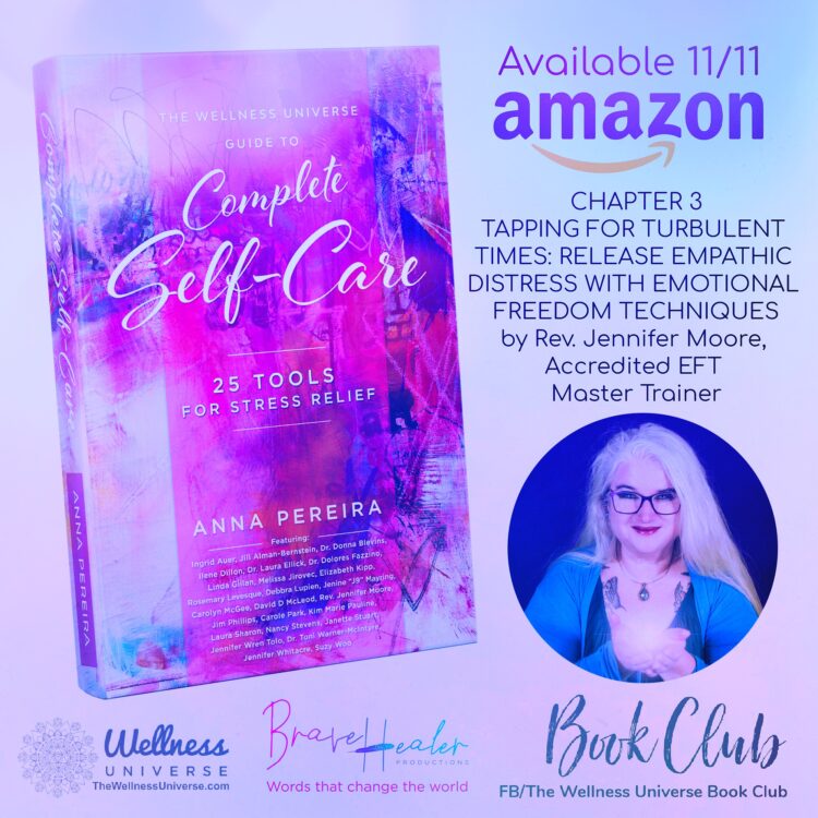 OMG I am so excited our book is launching today! EFT/Tapping has been nothing short of life changing