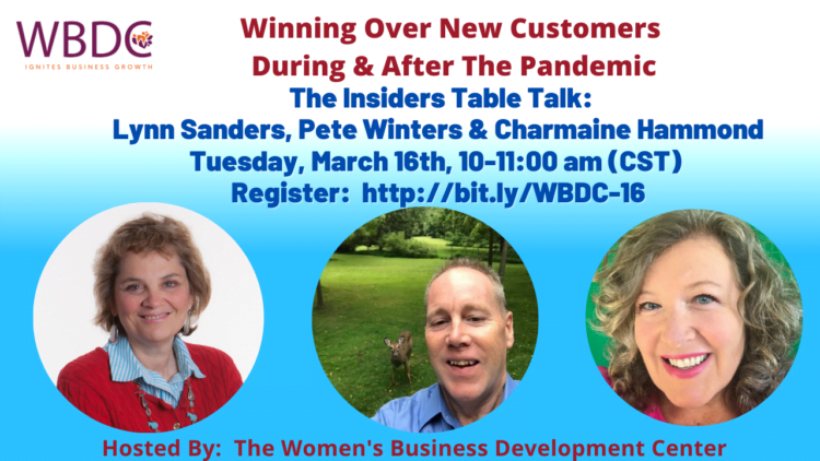 You’re invited to a free webinar, hosted by The Women’s Business Development Center, on 