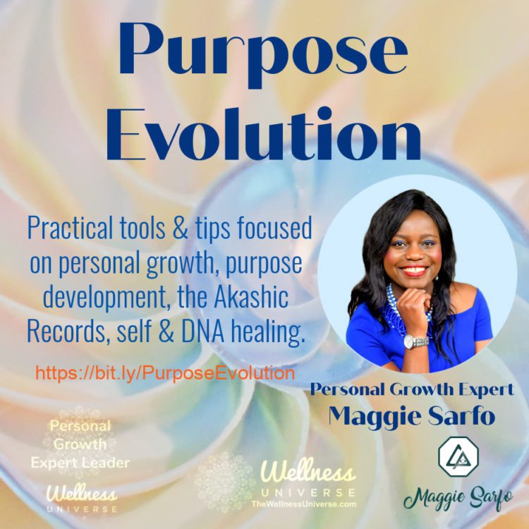 Join @maggiesarfo #PersonalGrowth Expert Leader for @thewellnessuniverse! As a well-known Akashic Re