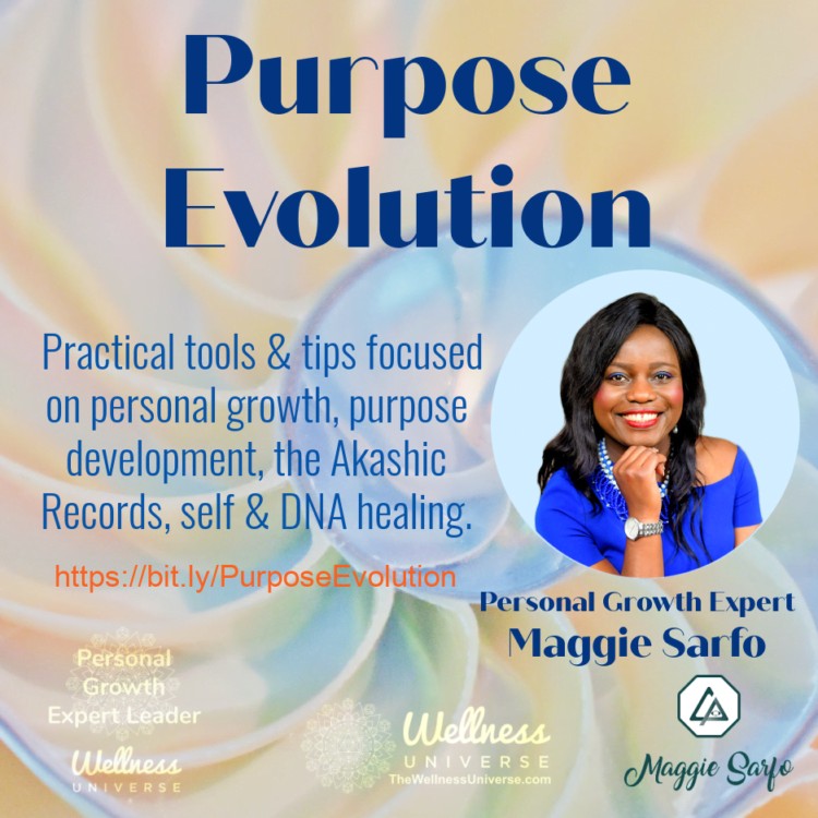 LIVE TODAY! Join @maggiesarfo #PersonalGrowth Expert Leader for The Wellness Universe! As a well-kno