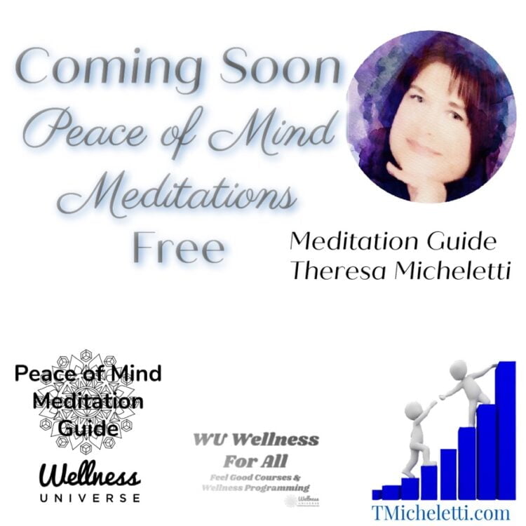 JOY will be the first Meditation topic. Who does not want to be filled with JOY? Peace of Mind Medit