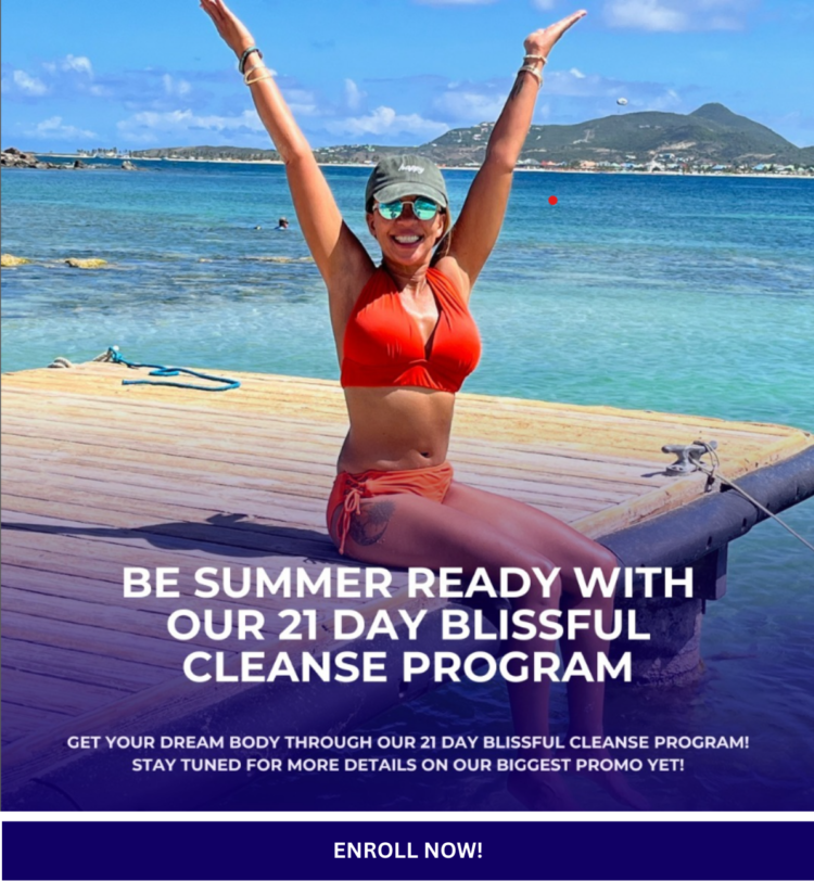 ? Get Ready to Shine this Summer with The 21 Day Blissful Cleanse! ? Revitalize your body, mind, and