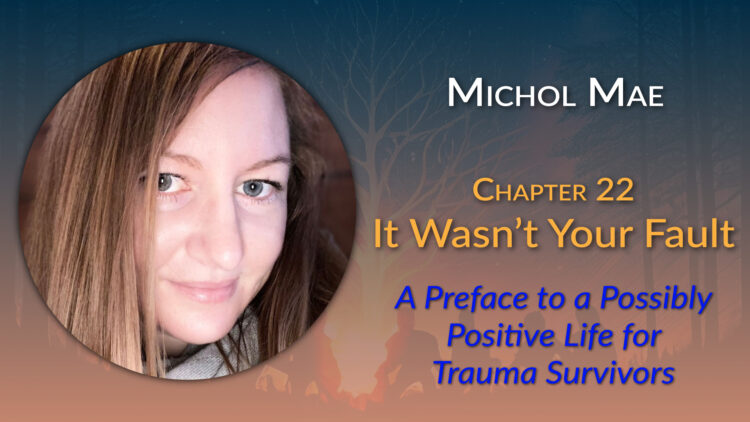 Co-Author Callout! Today, I invite you to say hello Michol Mae, generous co-author of Chapter 22, &#